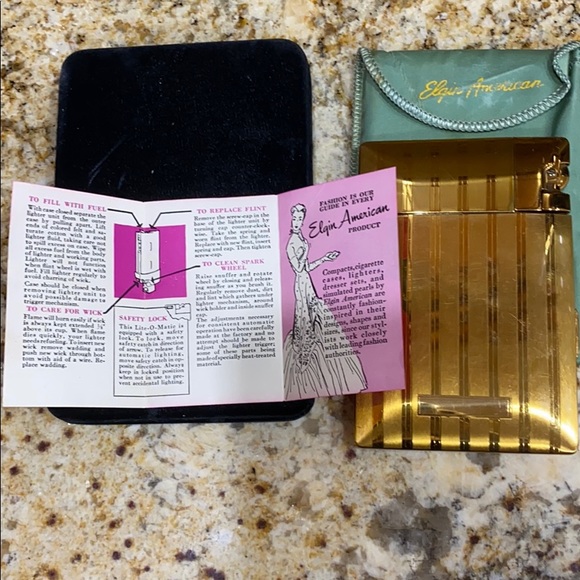 Vintage Elgin American cigarette holder and lighte - Picture 8 of 8